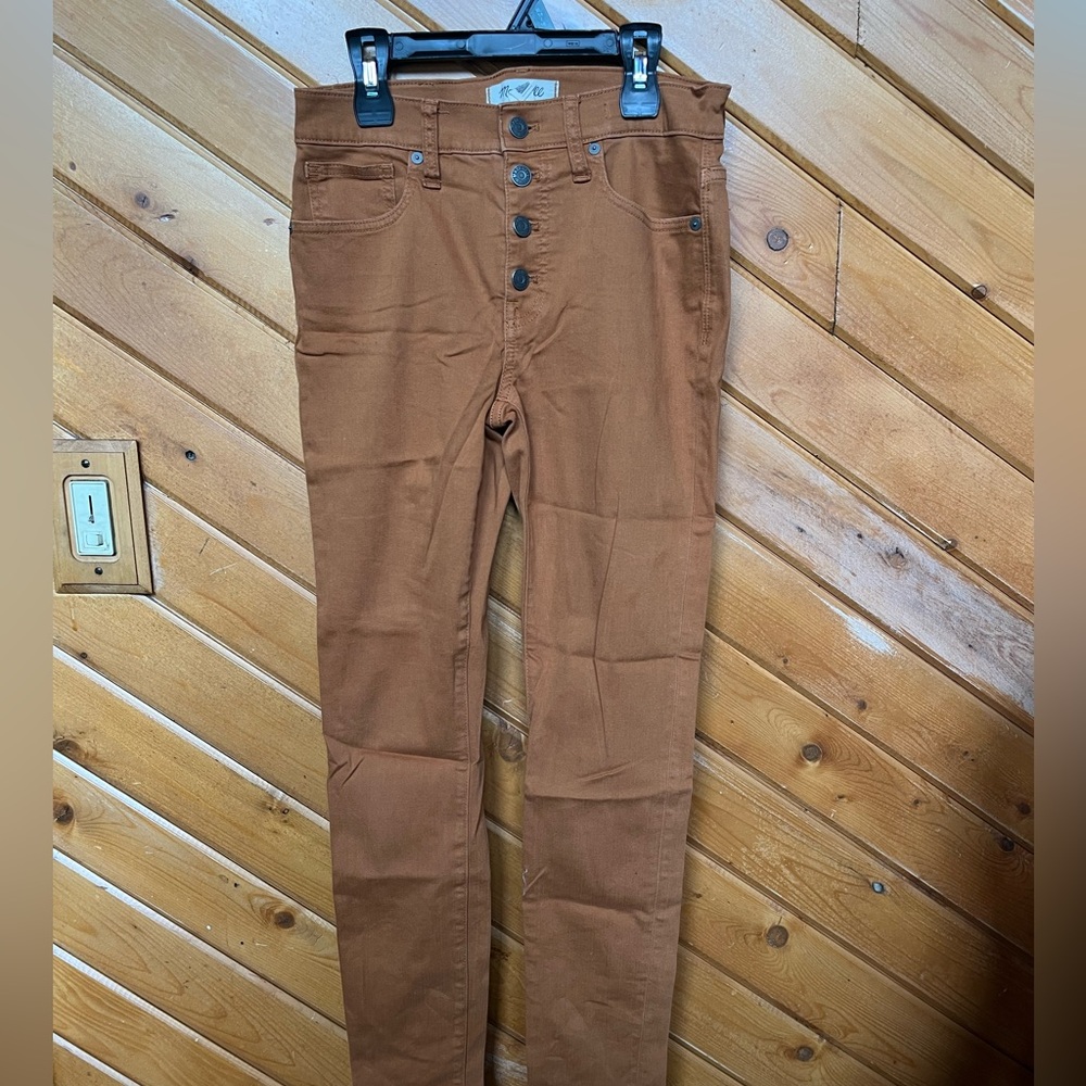Madewell Skinny Mid Rise Jeans